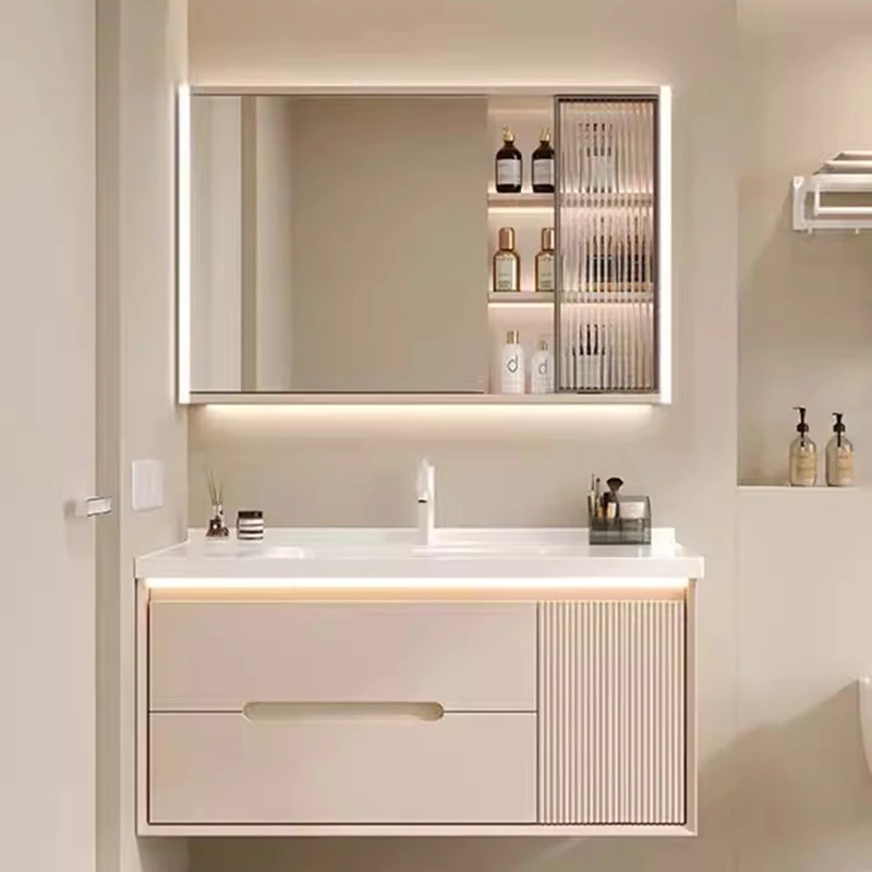 洗面台 トイレ バスルームの家具 ヴィンテージ仕切り バニティライト バスルームの家具 ミラー収納 モビレット バニョ家具