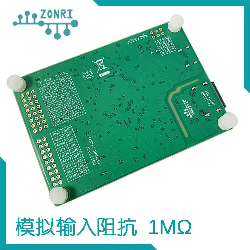 بطاقة اكتساب بيانات إيثرنت ، أخذ العينات المتوازية ، E1682 ، 16Bit ، 8Ch ، من خلال Ksps ، +- 5V ، +-10