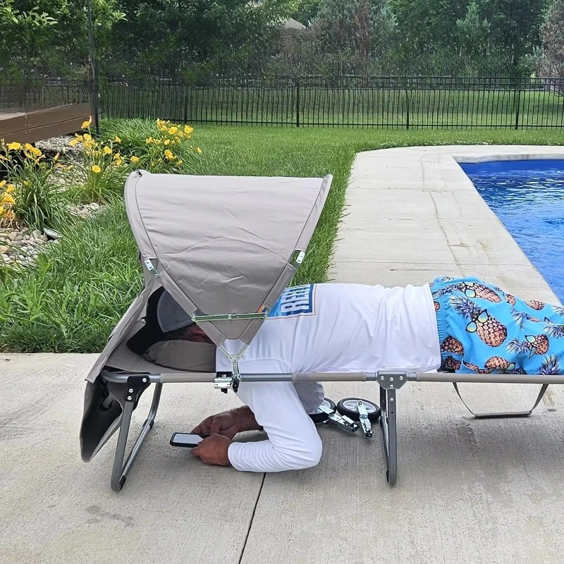 Factory direct outdoor recliner adjustable terrace recliner