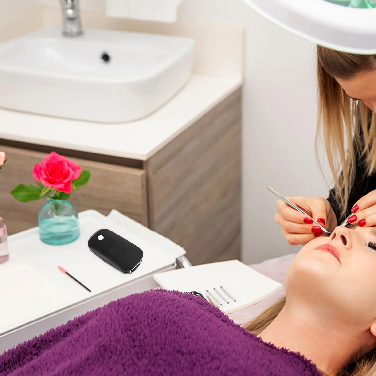 Wimpern Fön Handheld Mini Fan für Verlängerung Reise Schönheit Salon Liefert Wimpern Trockner USB Aufladbare Wimpern Mascara