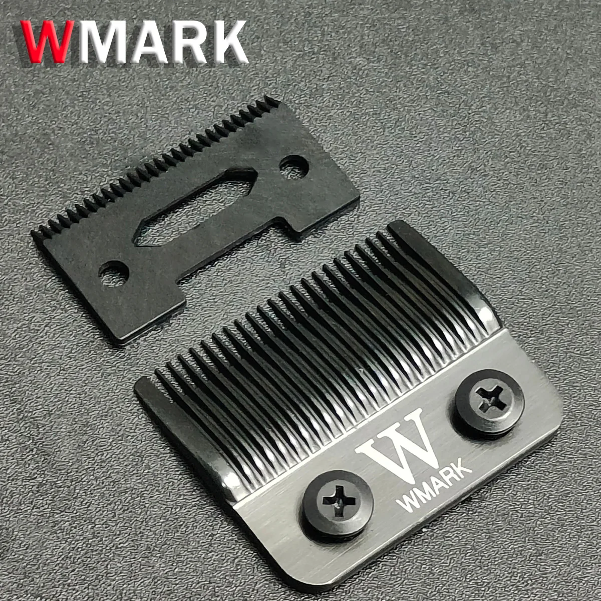 WMARK W-13 DLC FADE Hair Clipper Spare Blade 440C Stainless Steel Powder Metallurgy Ceramic Moving Blade Replacing Accessories