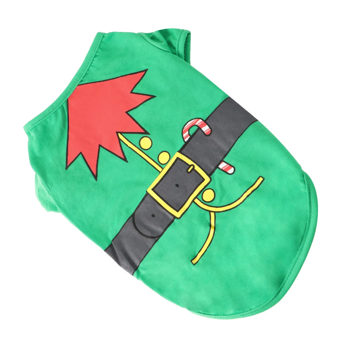 

Dog Costume Christmas Clothes Small Outfits Pet Clothing Puppy Green Cute Costumes
