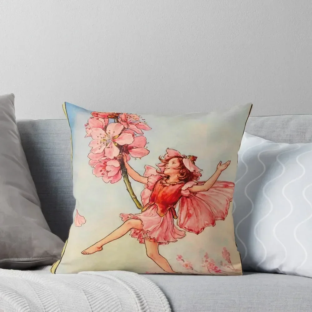 Cicely Mary Barker The Almond Blossom Fairy Throw Pillow Sofa Covers christmas pillow case pillow