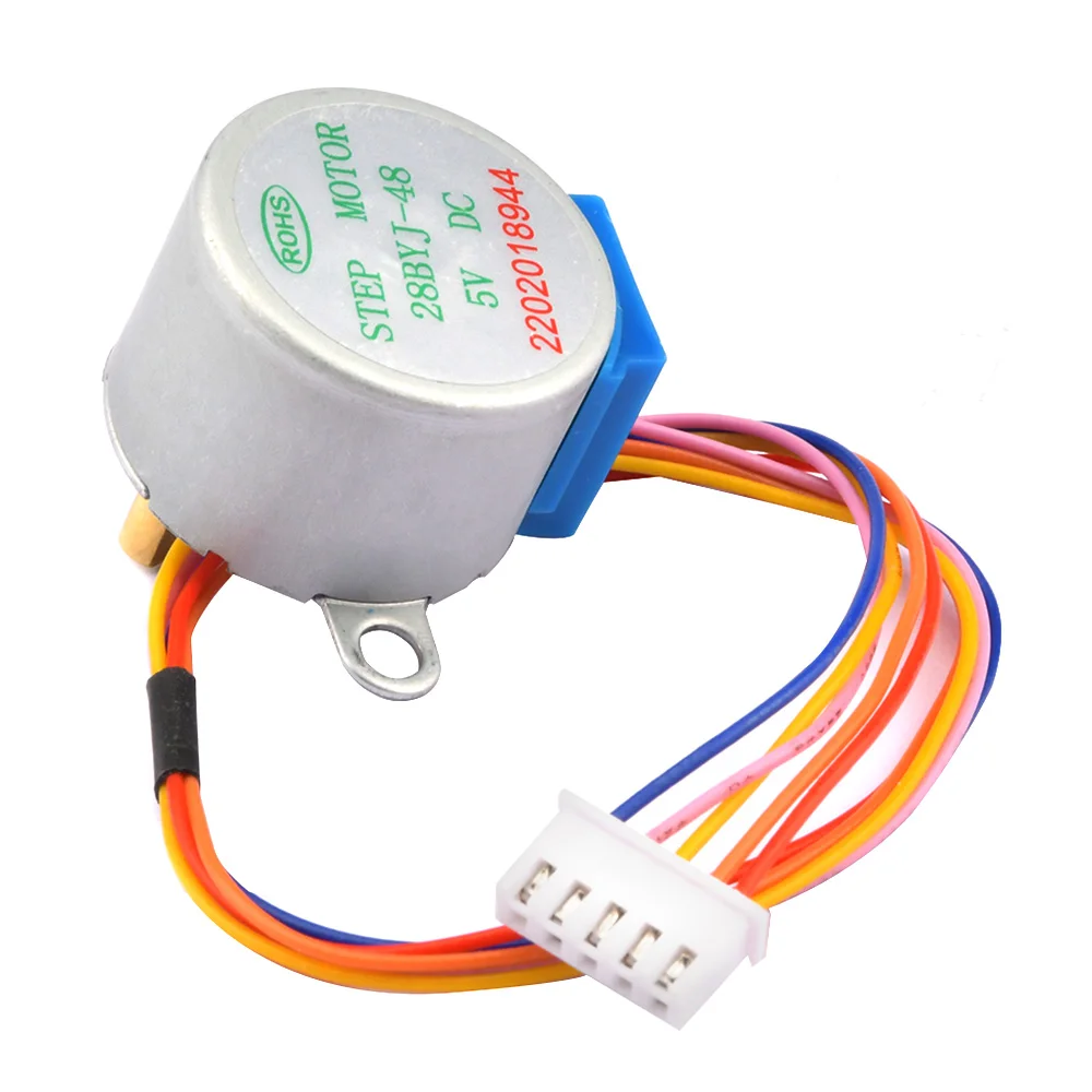 

28BYJ-48 DC 12V/5V Stepper Motor Lead 25cm Reduction Step Gear Stepper Motor 4 Phase 28BYJ-48 For Arduino Diy Kit