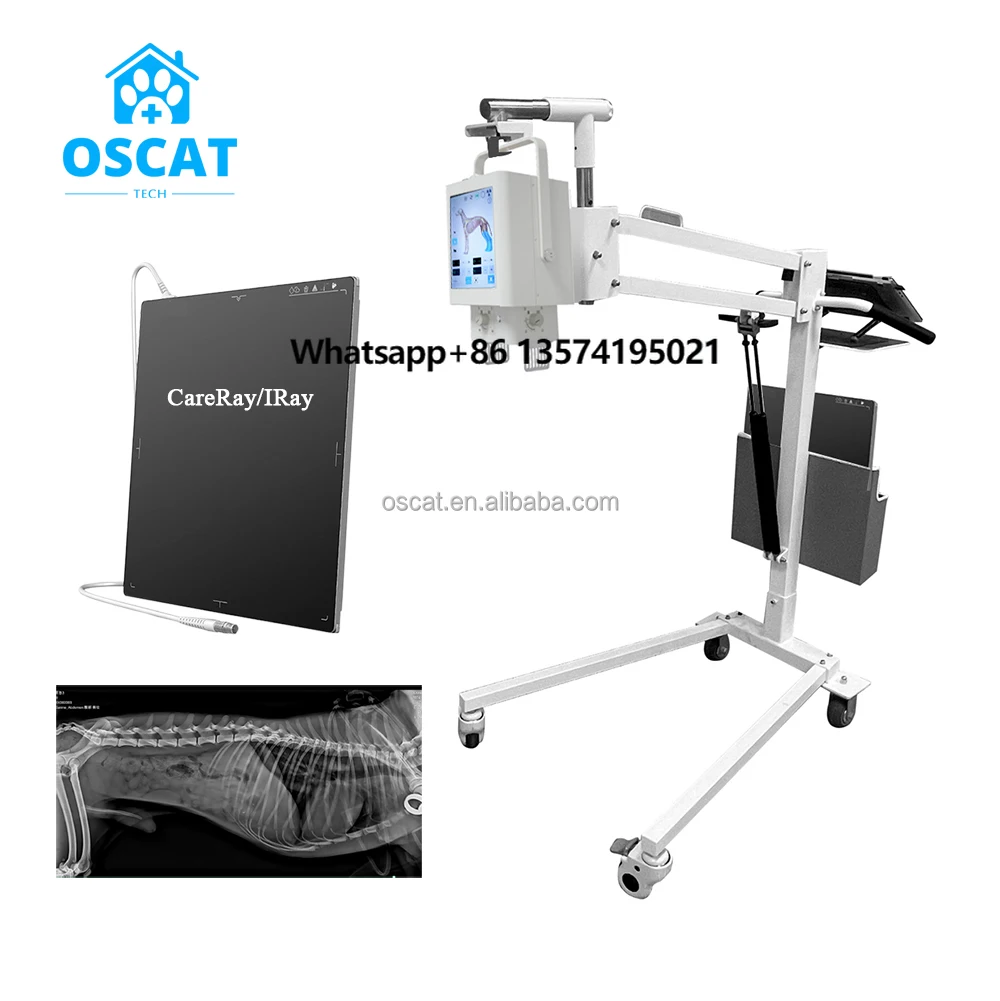 

OSCAT Veterinary Equipment Digital X-Ray Machine Digital Sophisticated Technology Xray Machines Portable X-Ray Machine