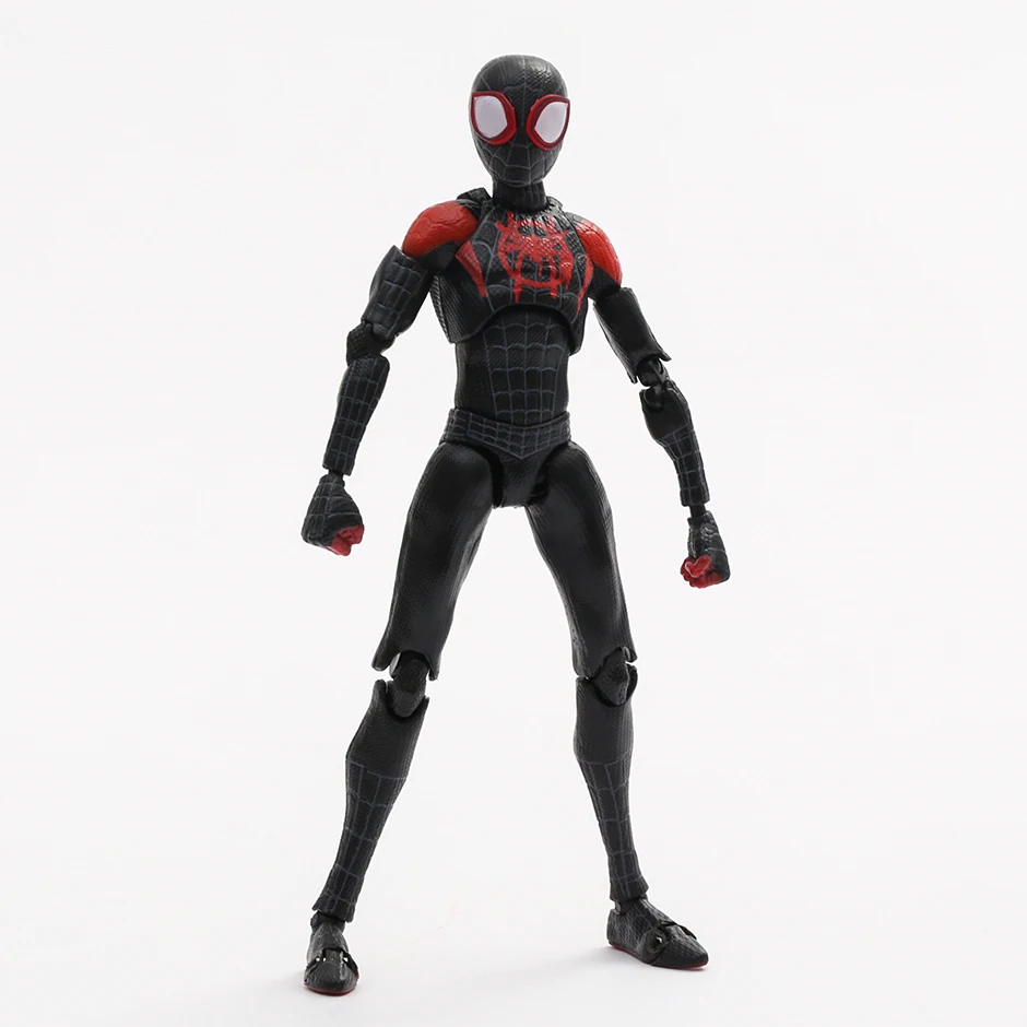 Sentinel Miles Morales SV-Action Spider-Man Into The Spider Verse Action Figure Model Toy Gift Collection Beeldje