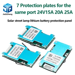 Carte de protection de charge de batterie au lithium ternaire, équilibre et protection de température NTC, BMS 7S, 24V, 15A, 20A, 25A, Eddie ion Lmo, 18650