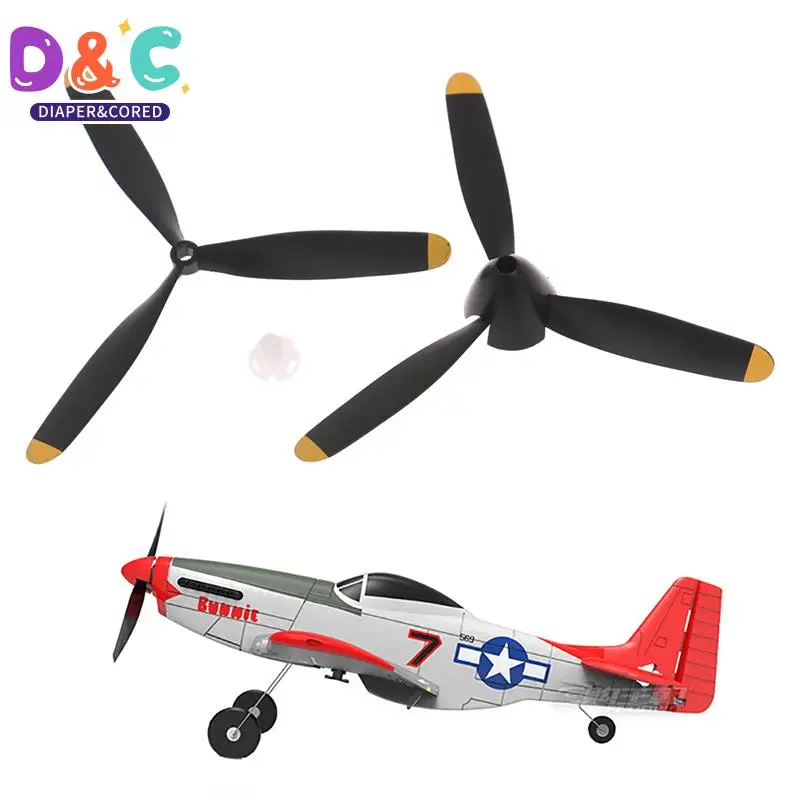 1pc RC 3 Blades Propeller 1 Pieces For 761-5 P-51D, 761-8 F4U, 761-9 T28, 761-11 BF109, 761-12 Spitfire RC Plane