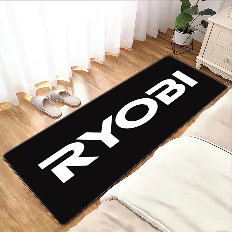 Ryobi Floor Mats Washable Non-slip Kitchen Rug Room Rugs Bedroom Carpet House Entrance Mat Balcony Door Rugs Bathroom Rugs