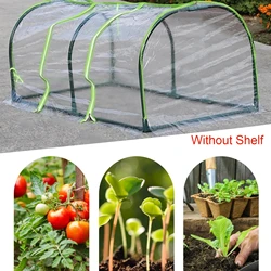 Portable Home Tunnel Greenhouse Mobile Mini Greenhouse Ventilated Without Frame Cold Greenhouse Insulation Cover Plant