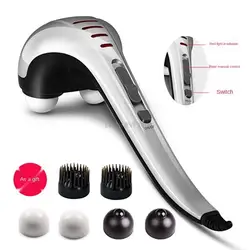 Massager stick 220V massage hammer neck waist hand-held multi-function body tapping meridian hammer back massage hammer
