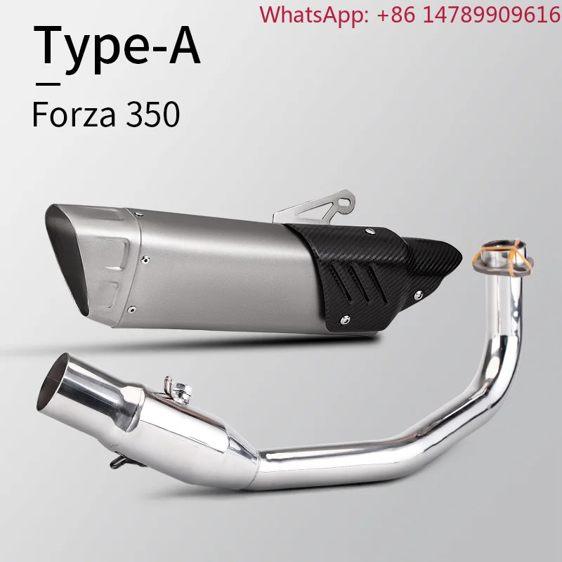 Carbon Fiber Motorcycle Exhaust Muffler, Universal 51mm Inlet Slip-On With DB Killer, Racing Style Pipe For Off-Road VehicleMot