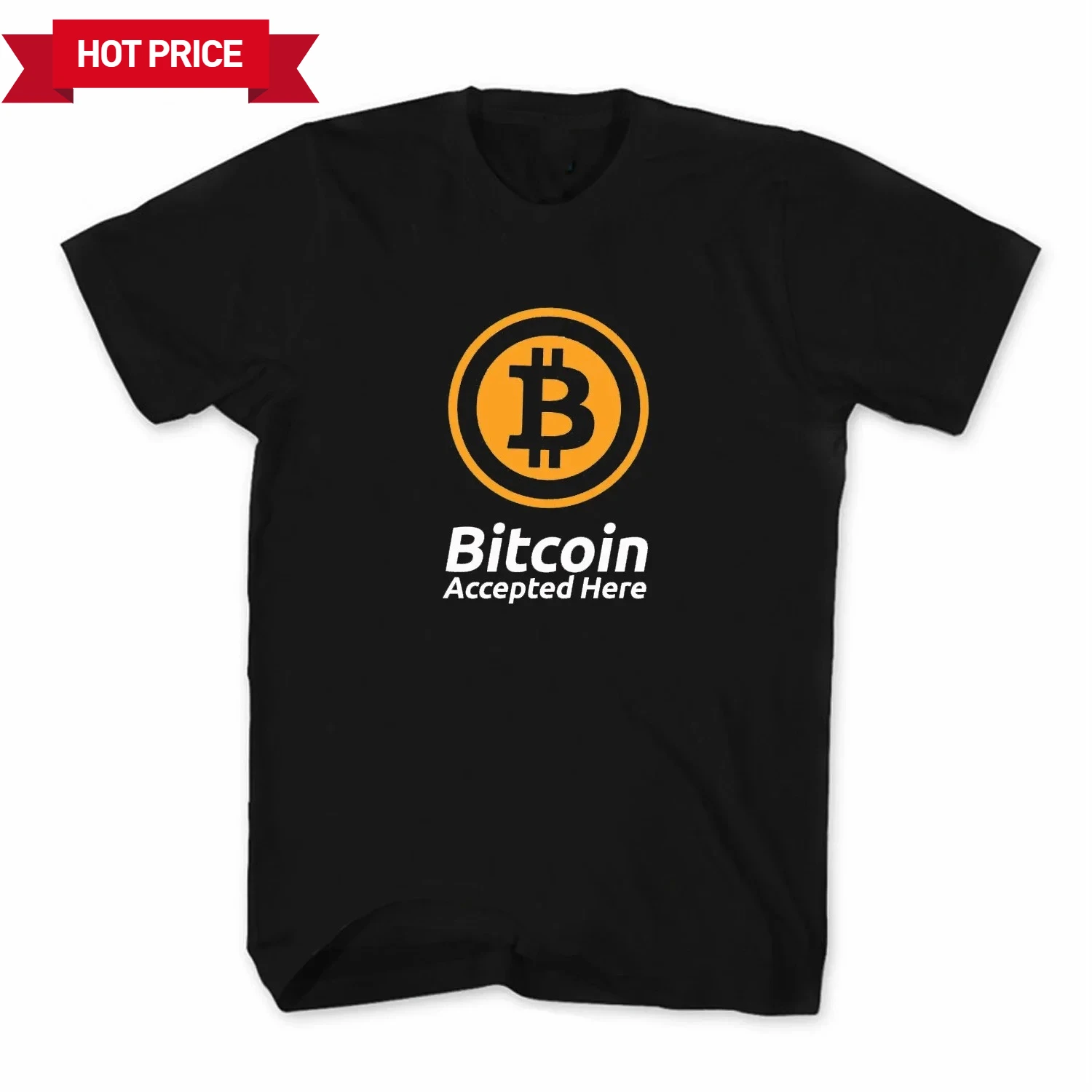 Privacy Trading Bitcoin Accepted Here Crypto Currency BTC T-Shirt 100% Cotton O-Neck Short Sleeve Casual Mens Tshirt Size S-3XL