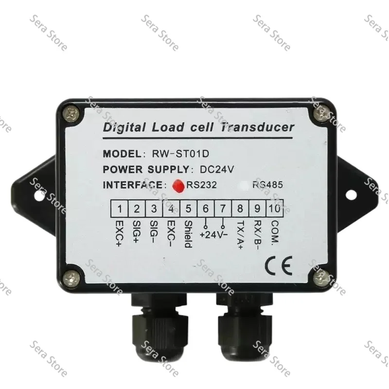 1PCS Load cell / Strain Gauge Amplifier RW-ST01D, RS485 ,485 /RS232 232 OUTPUT weight amplifier