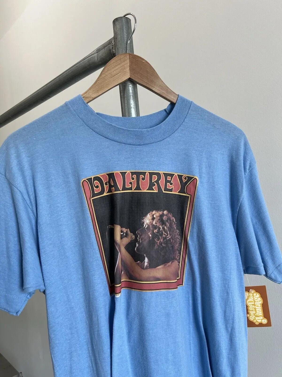 Vintage ÄòThe Who Daltrey band T Shirt XL 70s 80s screen stars rock n roll