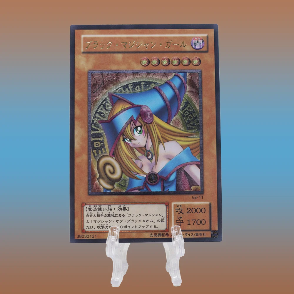 YuGiOh Card Blue Eyes White Dragon Dark Magician Girl Red-Eyes Black Dragon Flash Japanes Gift Toy Game Anime Collection Cards