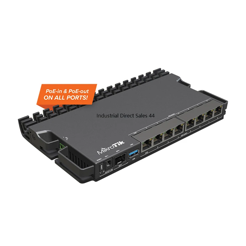 

Маршрутизатор RB5009UPr/RB5009UG + S + IN Home 1 10G 2,5G Gigabit POE