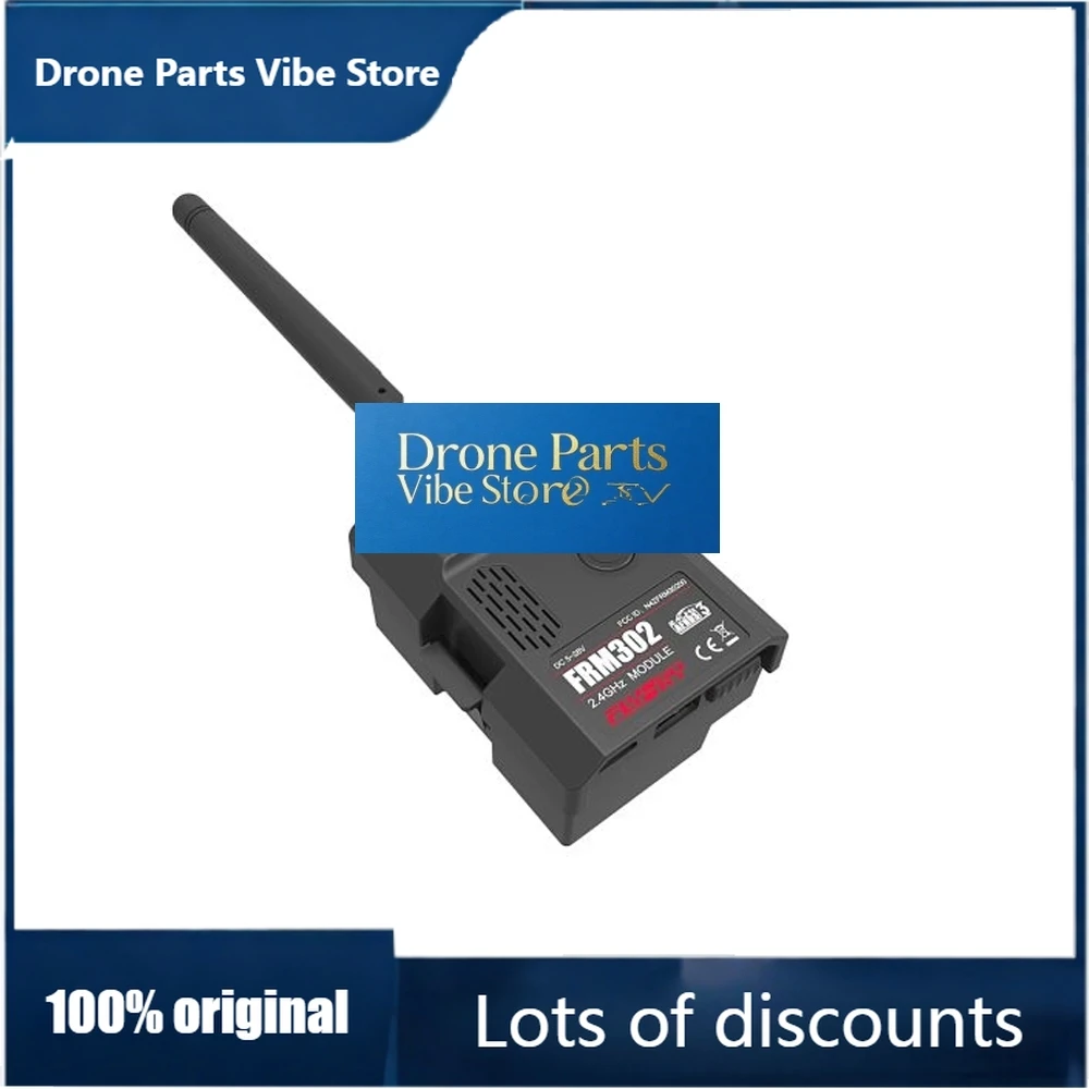 Drone PartsFlySky FRM302 2.4GHz AFHDS 3 Transmitter Module PPM/UART Data Port For PL18 FS-TH9X NV14 Compatible AFHDS 2A Transmit