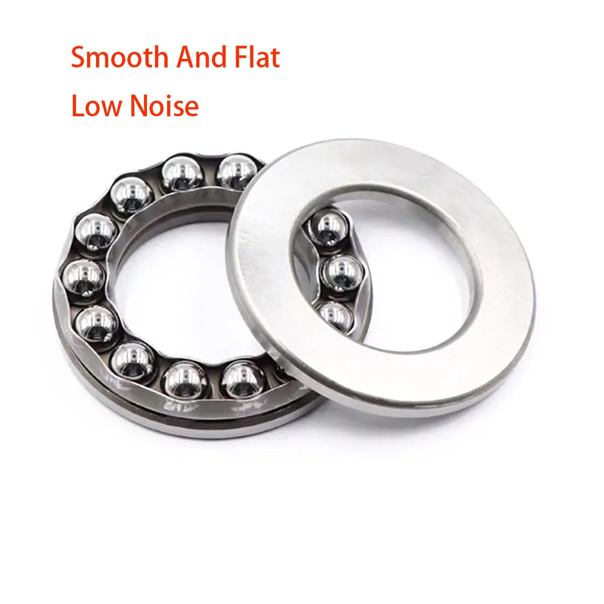 51200 10x24x9mm 51201 12x26x9mm 51202 15x28x9mm 51203 17x30x9mm Flat Thrust Ball Bearings Have Low Noise