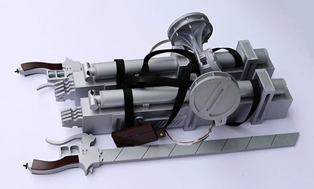 Anime Eren 3D Maneuver Gear Cosplay Props Weapon Halloween Christmas Fancy Party Props