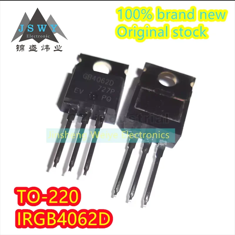 

(5/20pieces) GB4062D IRGB4062D original spot TO-220 600V 24A MOS tube new consumer electronics