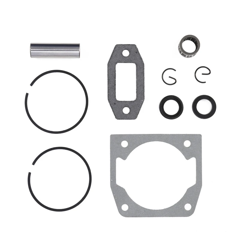 3 Set Diameter 45Mm Chainsaw Cylinder And Piston Set Fit 52 52Cc Chainsaw Spare Parts For Gasoline/Oil Chainsaw Spares