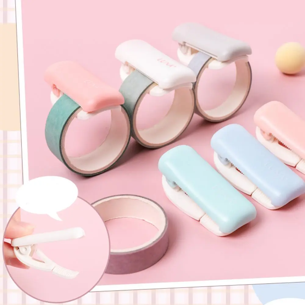 Picture 4: Mini Random DIY Crafts Candy Color Arts Stickers Tape Organzier Tape Cutting Tools Masking Tape Cutter Scrapbooking Tools