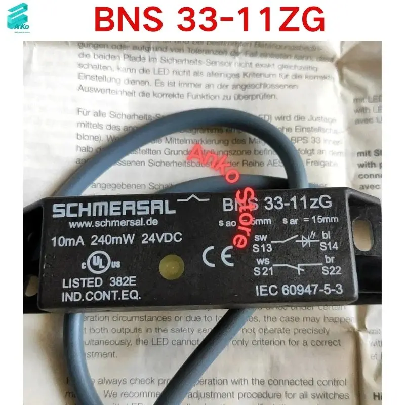 Second-hand test OK  BNS 33-11ZG safety switch