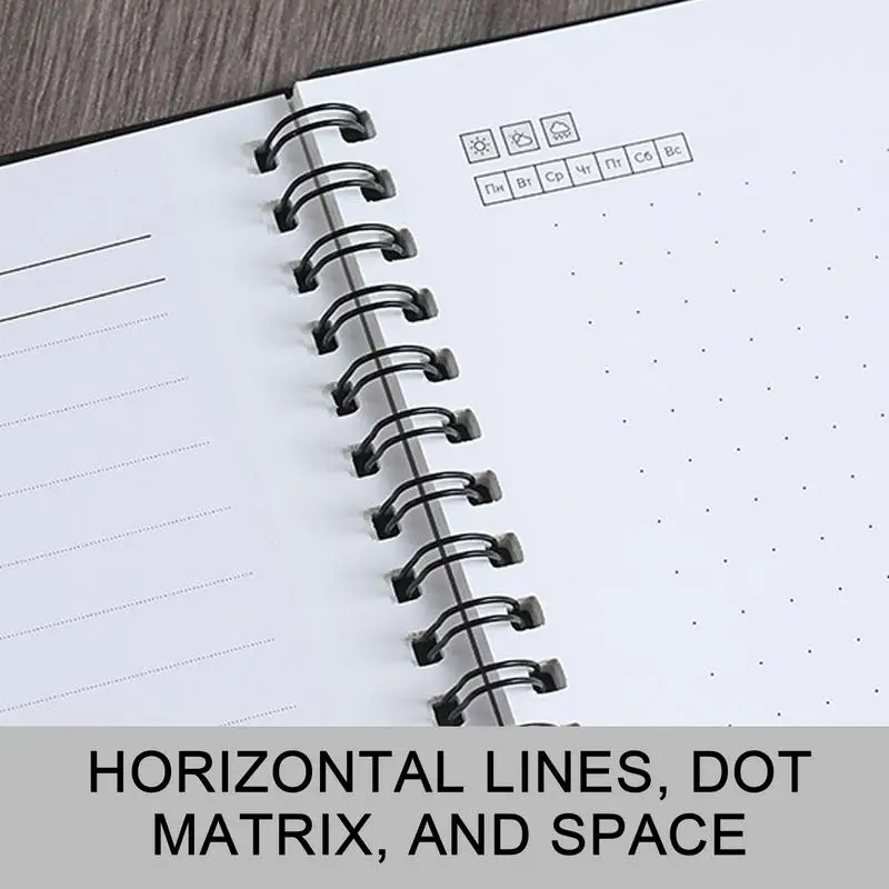 Cuaderno planificador borrable, almohadillas impermeables ecológicas, Bloc de notas reutilizable, almohadillas impermeables y cuaderno conectado digitalmente para el hogar