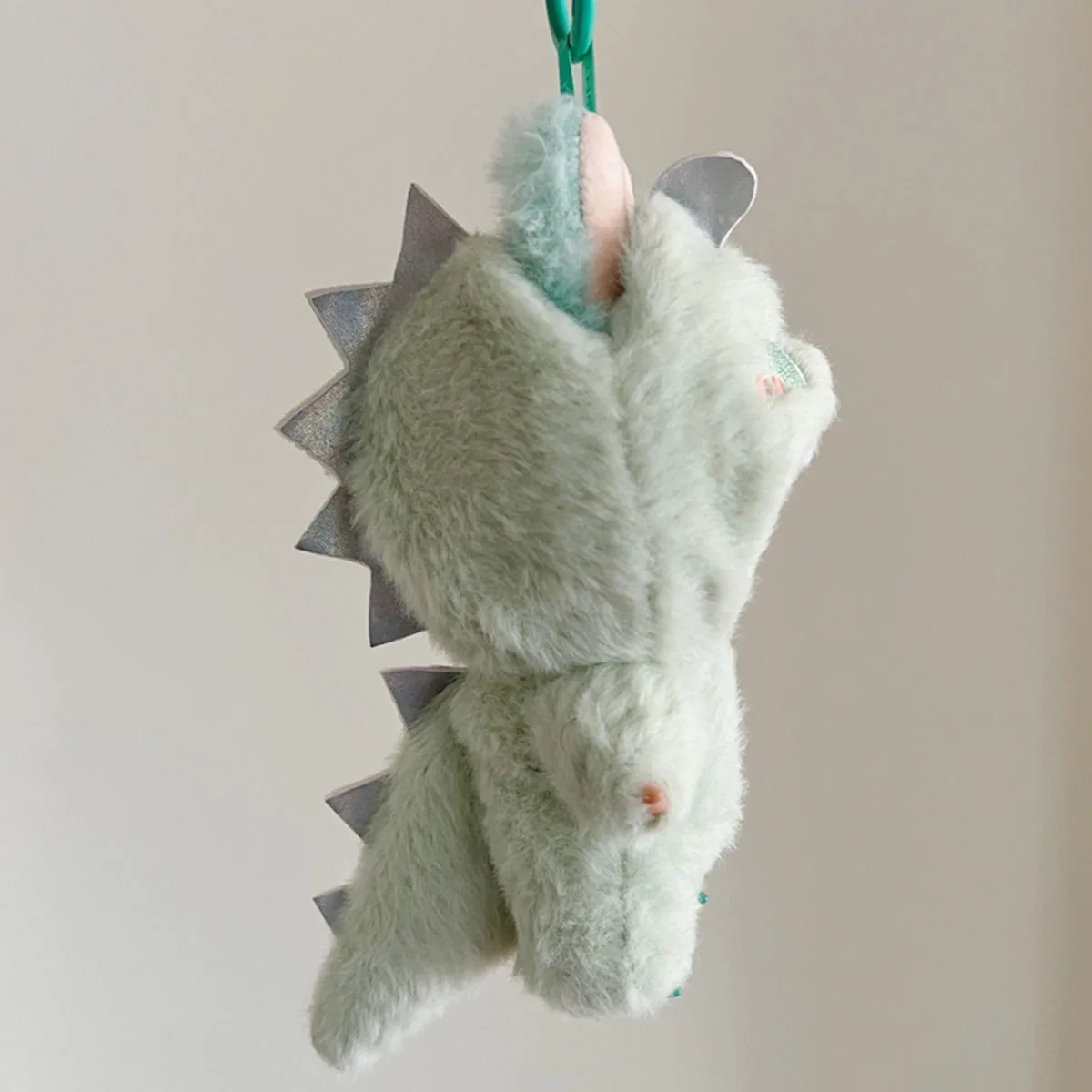 Pas de poupée] vêtements de dinosaure en peluche, vêtements pour 17cm Labubu V1 V3, vêtements de poupée, accessoires de bricolage, cadeau