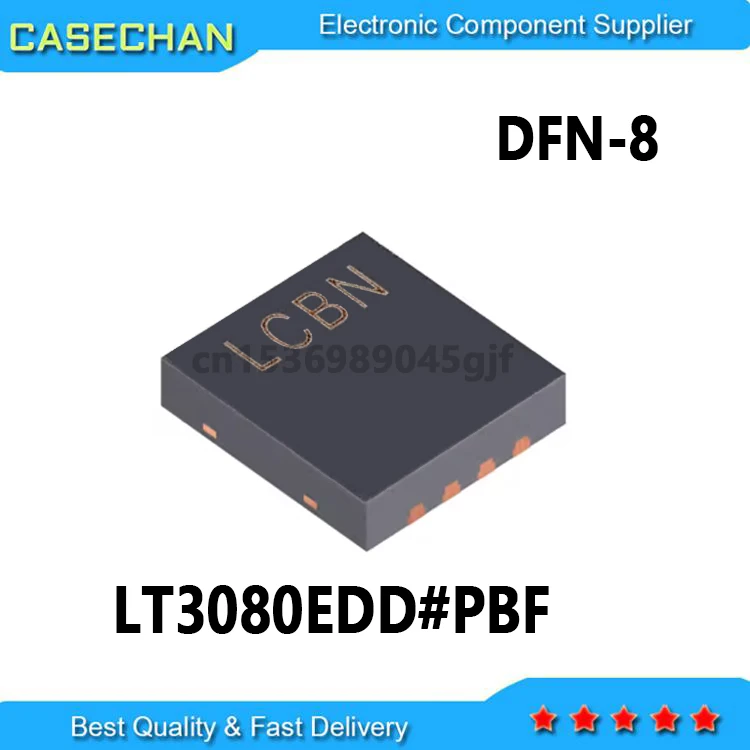 2PCS LT3080EDD LT3080EDD#PBF LT3080 LCBN  DFN8 IC