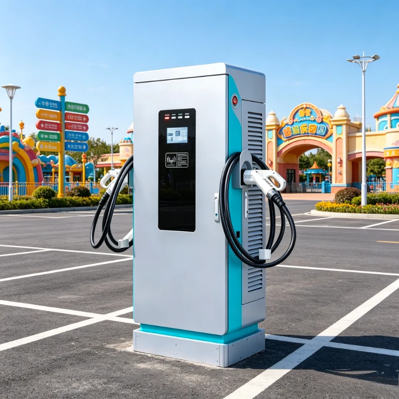DC EV Fast Charging Station Floor-Mounted High Quality Commercial 120KW CCS COMBO 2 New European Certified Direct Factory Sales