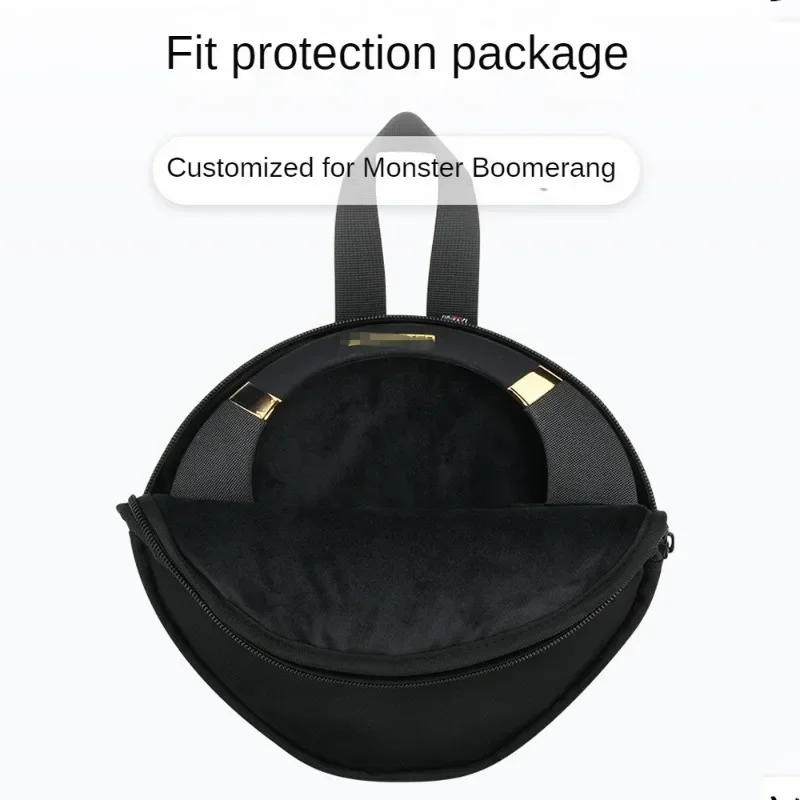 

Travel Carrying Case for Monster Boomerang Neckband Bluetooth Speaker Protective Cover Handle Carrying Storage Bag