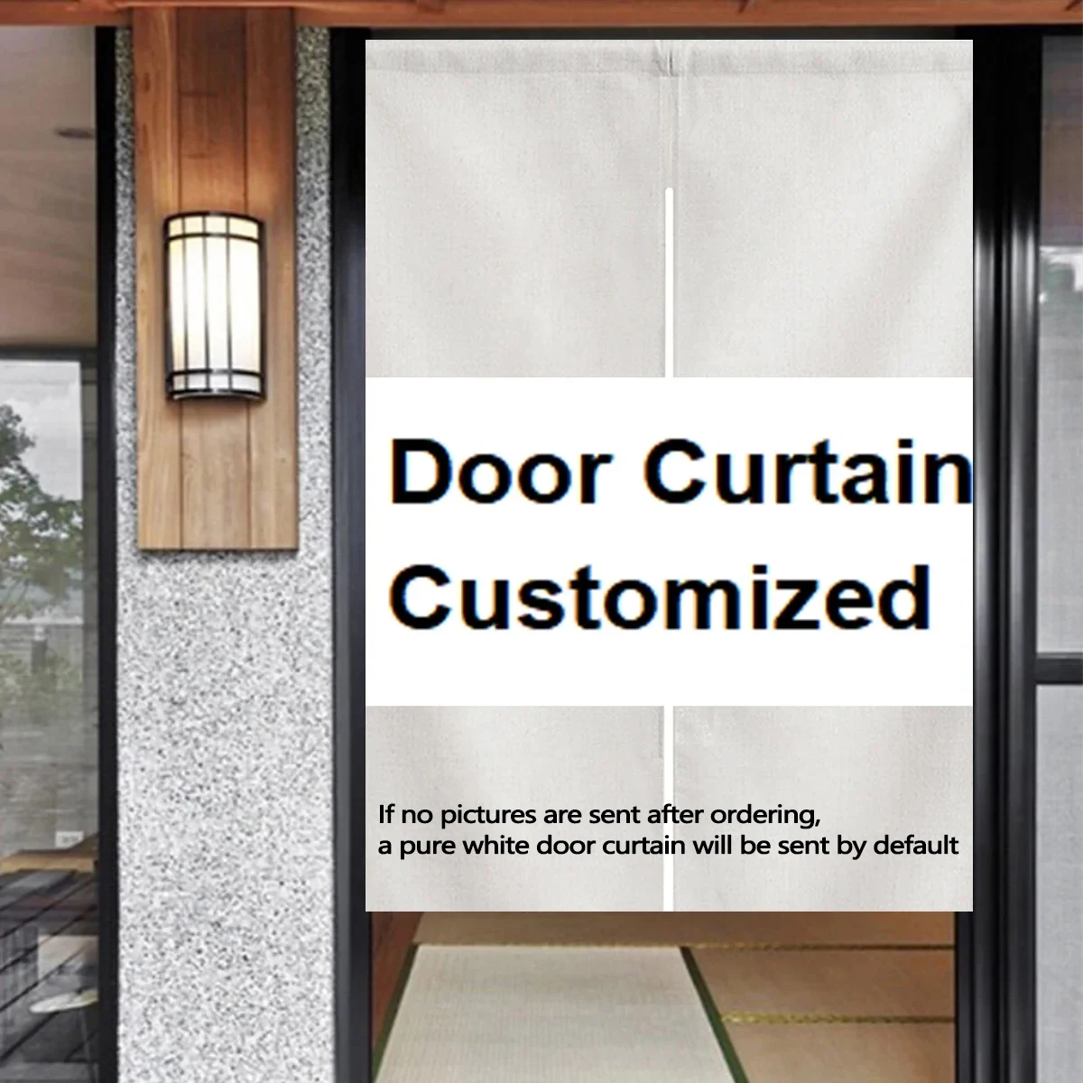 Customized Door Curtain Japanese Noren Room Pendant Kitchen Privacy Protection Curtains