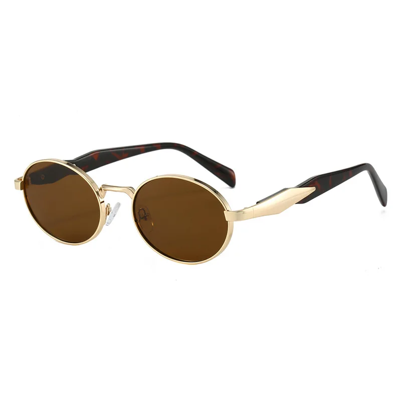 Retro Y2K Oval Sunglasses UV400 Protection Trendy Vintage Eyeglasses Amazon.com: Trendy Retro Oval Sunglasses Women 90s Small Y2K  main image 4