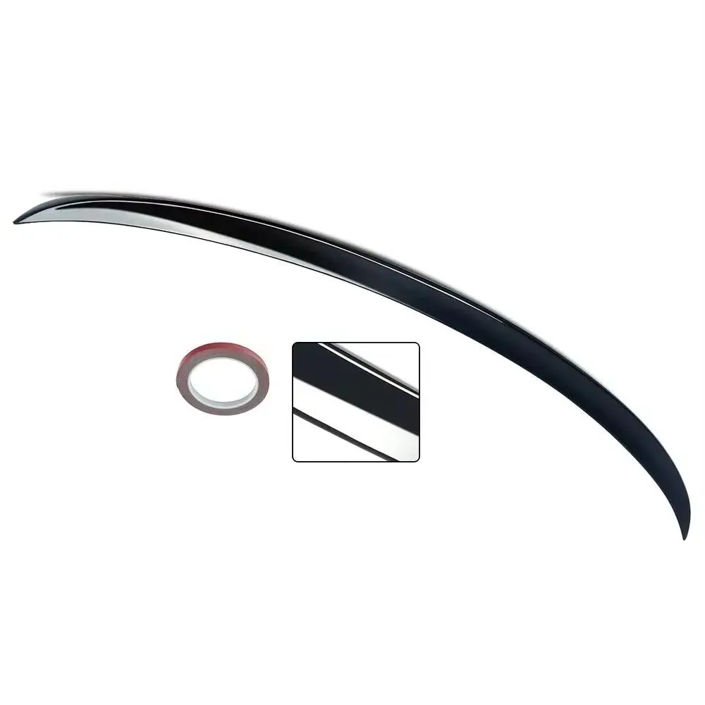 

For BMW 3 Series E93 Rear Roof Spoiler Lip 318i 325i 335i 320d 330d M3 Convertible 2007-2013 Gloss Black Rear Trunk Spoiler Wing