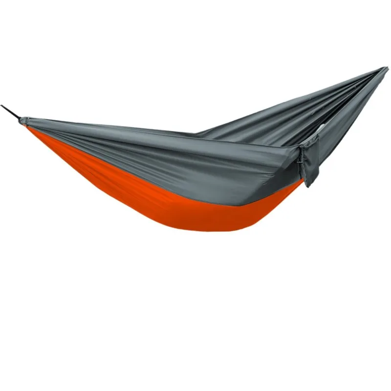 

Wholesale Outdoor Single & Double Parachute Fabric Hammock, Nylon Anti-Rollover Swing Hammock, Lightweight Portable Camping Gear