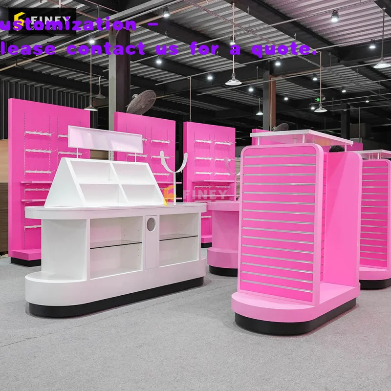 custom.Customized Shopping Mall Cosmetics Island Store Skin Care Counter Design Display Cabinet Props