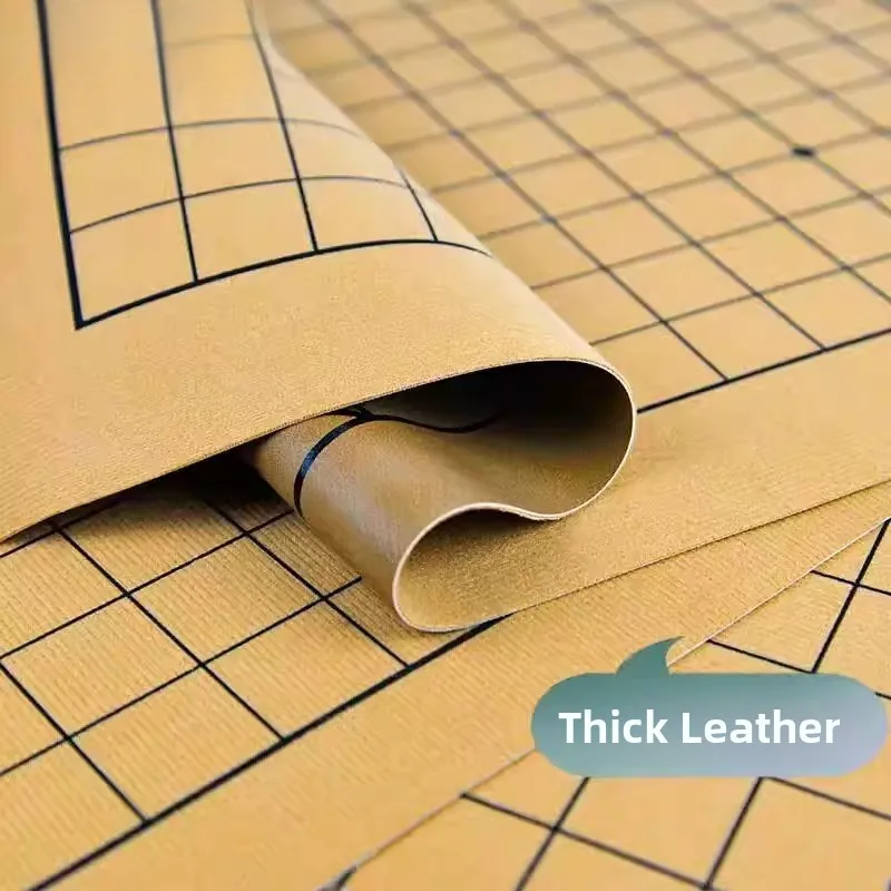 Echiquier-en-cuir-epaissi-pliable-jeu-de-dames-chinoises-et-go-cinq-en-ligne-deux-en-un-avec-tissu-doux-pour-le-jeu-et-le-fitness