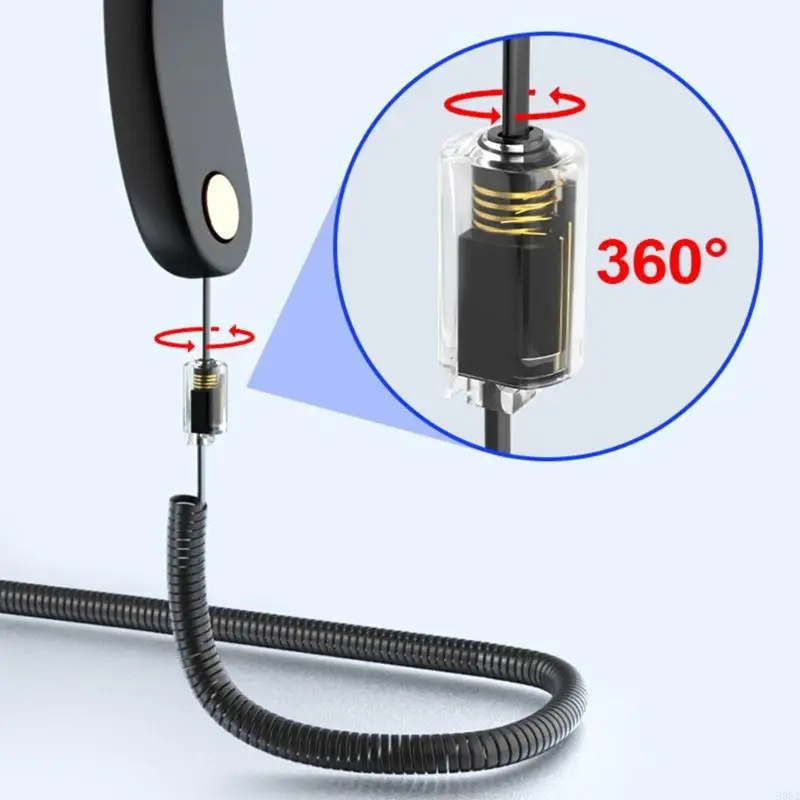 H052 Phone Cord Detangler Telephone Cord Detangler for Desk Phone Landline Cord