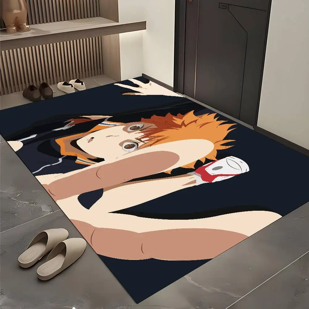 

Floor Mat Printed Large Carpets Room And Bedroom Carpets Bathroom Anti SlipHaikyuu Door MATS Small Carpets