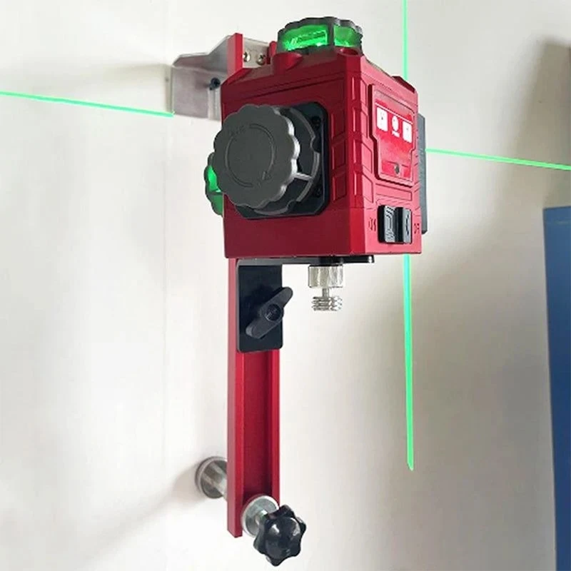 Universal Laser Level Wall Mount Bracket Adjustable Multi-Functional Laser Bracket For Rotating Laser Leveling