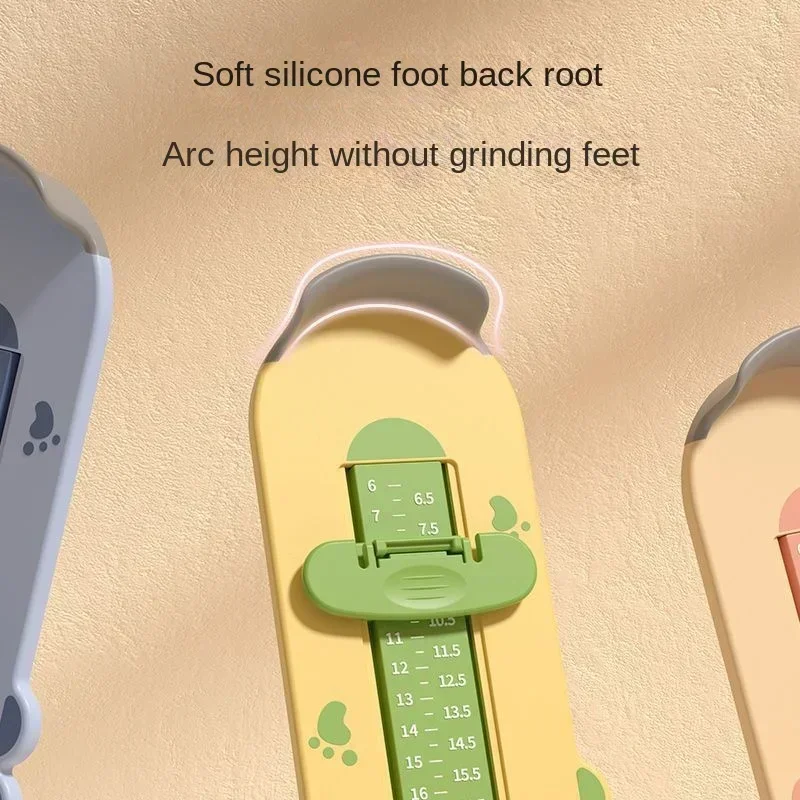 Baby Foot Measuring Device Household Universal Kids Shoe Inner Length Measuring Device  Height Ruler Baby Shoe Buying Tool