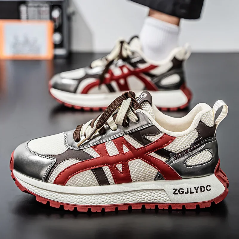 

LiveDay дышащие сетчатые повседневные кроссовки для мужчин, амортизирующая мягкая подошва, удобная летняя повседневная спортивная обувь для бега для мужчин