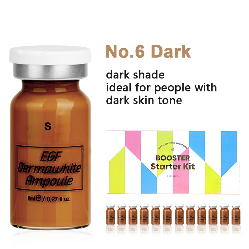 Korea Original BB Cream Booster Beginner Starter Kit Niacinamide/Peptide Salmon DNA Face Skin Care Serum