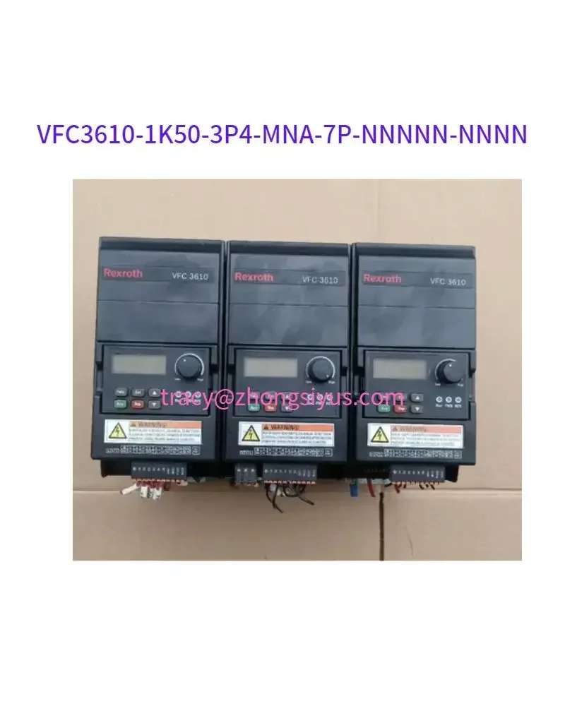 

Used inverter VFC3610-1K50-3P4-MNA-7P-NNNNN-NNNN, 1.5KW 380V