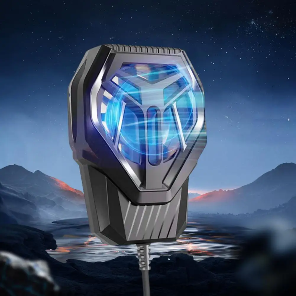 Phone Radiator Phone Fan Efficient Semiconductor Radiator for Universal Mobile Phones Ultra-quiet Fan with Simple Installation