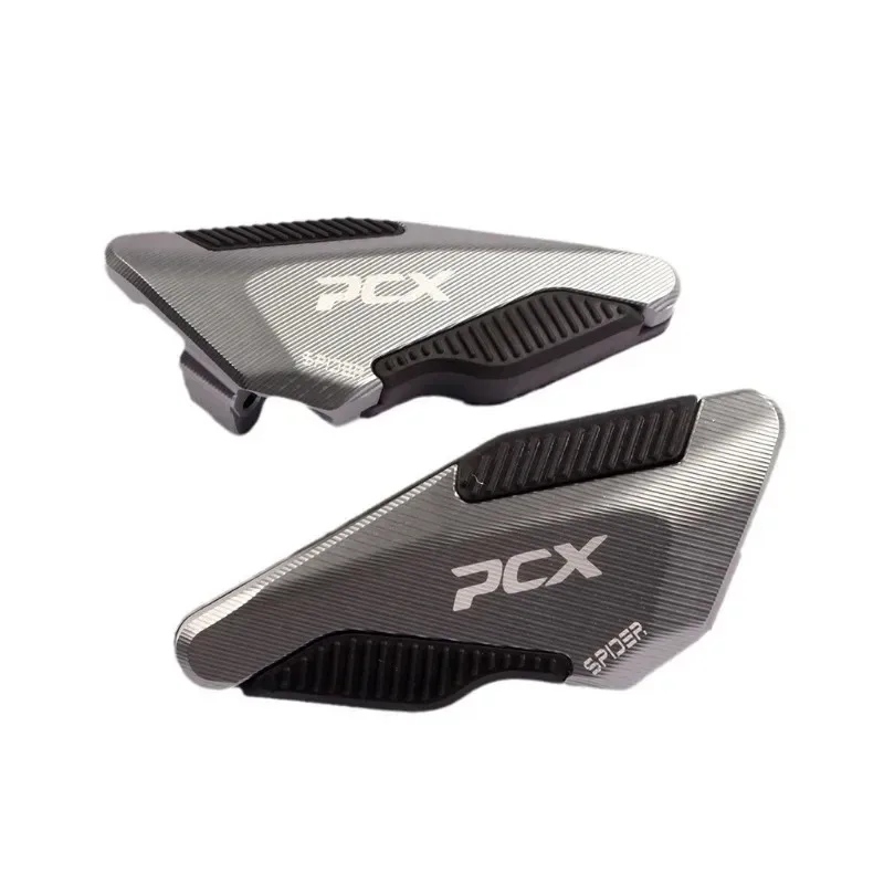 Motorcycle CNC Rear Passenger Footrest Step Scooter Pedals Foot Pegs for HONDA PCX 125 160 2018-2021 Models