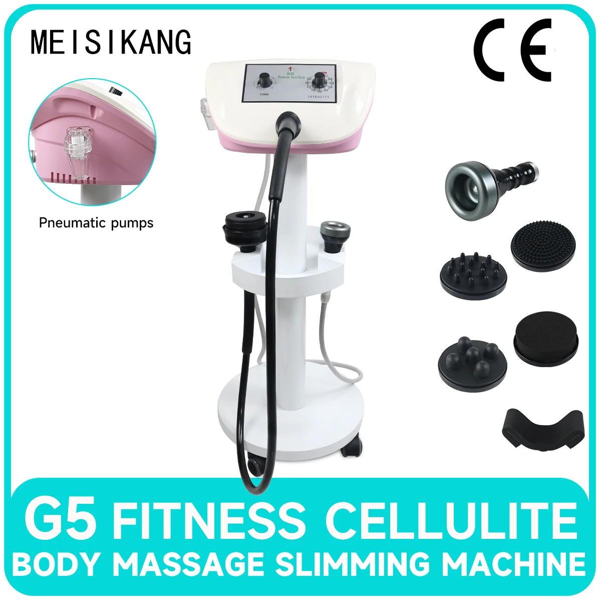 

MEISIKANG Home Used Vibrating G5 Massage Machine Slimming Muscle Massager Cellulite Removal Weight Apparatus