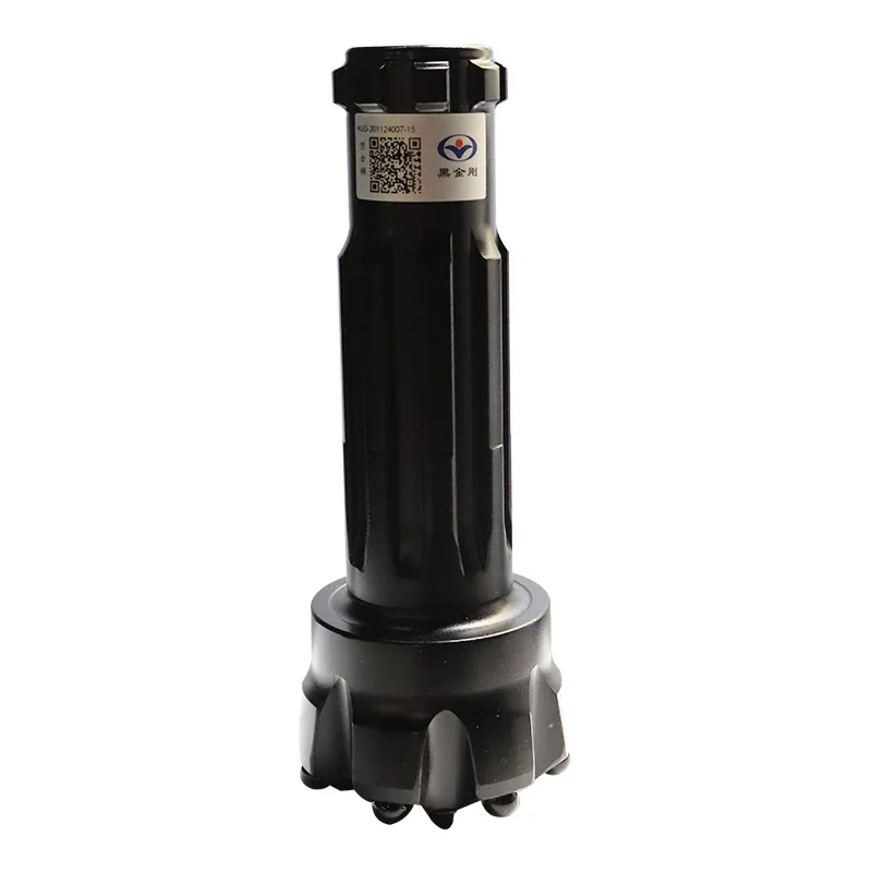 

Black King Kong 110mm Spherical Tooth Drill with 4-Inch 45A Impactor Engineering Mine Rock Drilling High Efficiency